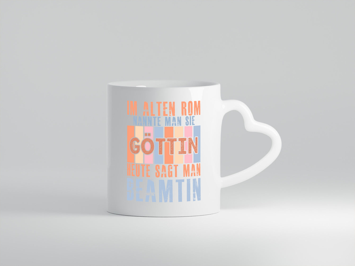 Heute sagt man: Beamtin | Verbeamtung Dienst Humor Geschenkidee Tasse