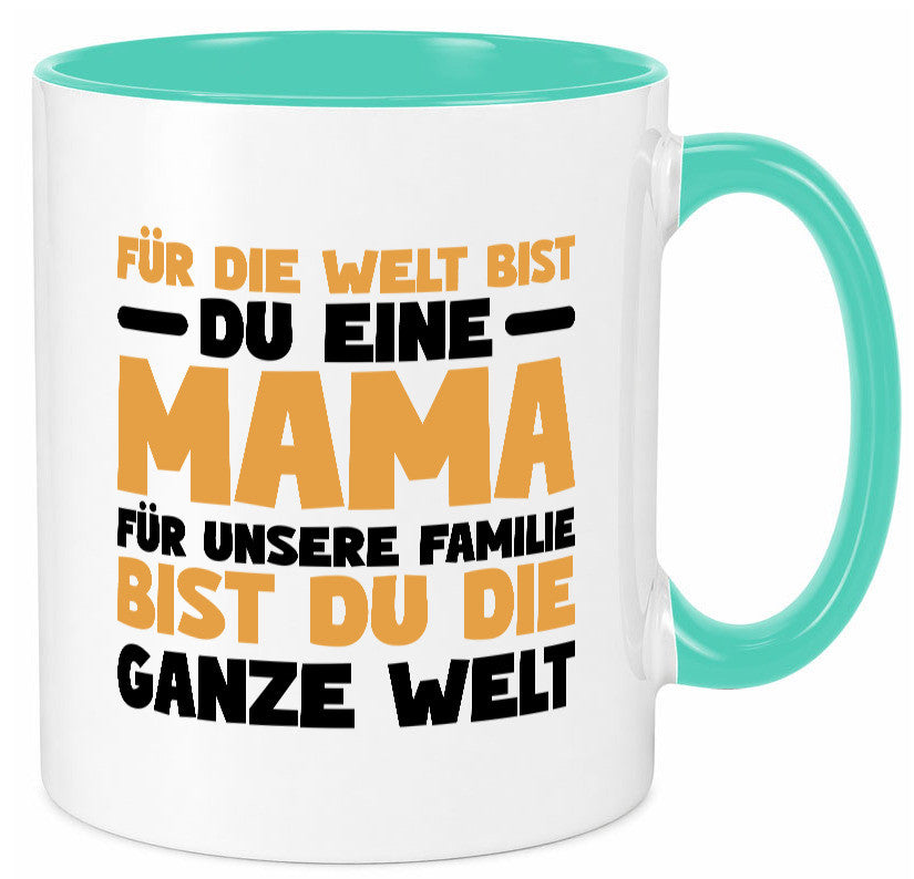 Beste mama der Welt vl8 lustig Familie Geschenkidee Geschenk Tasse