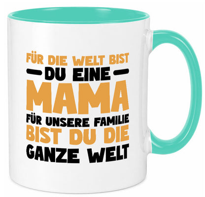 Beste mama der Welt vl8 lustig Familie Geschenkidee Geschenk Tasse
