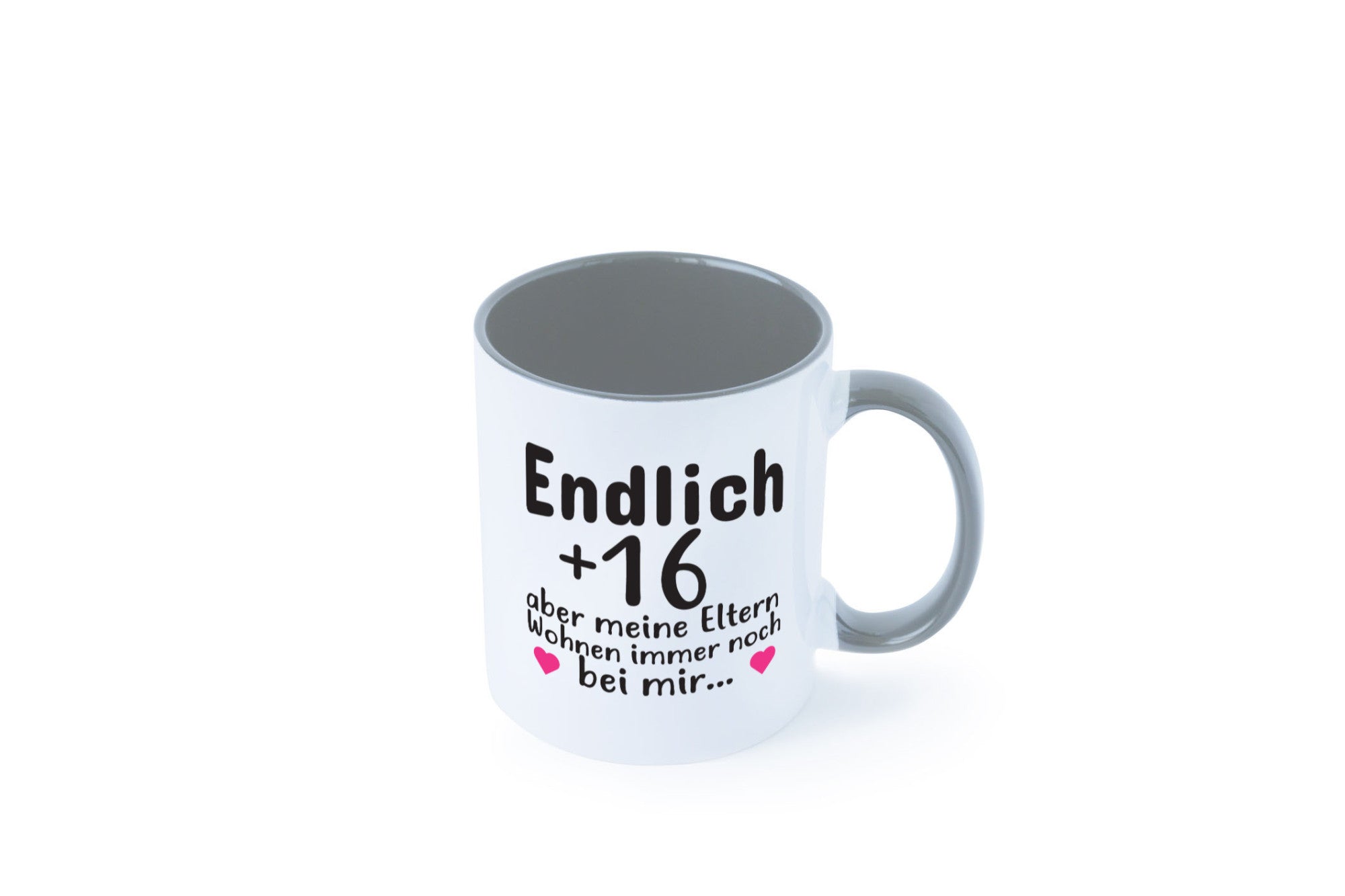 Endlich 16 | Geburtstag Tasse Spruch Mädchen Geschenkidee Humor