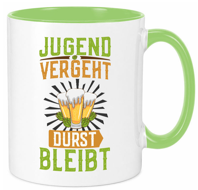 Jugend vergeht durst bleibt | Biertrinker Bierliebhaber lustiger Spruch