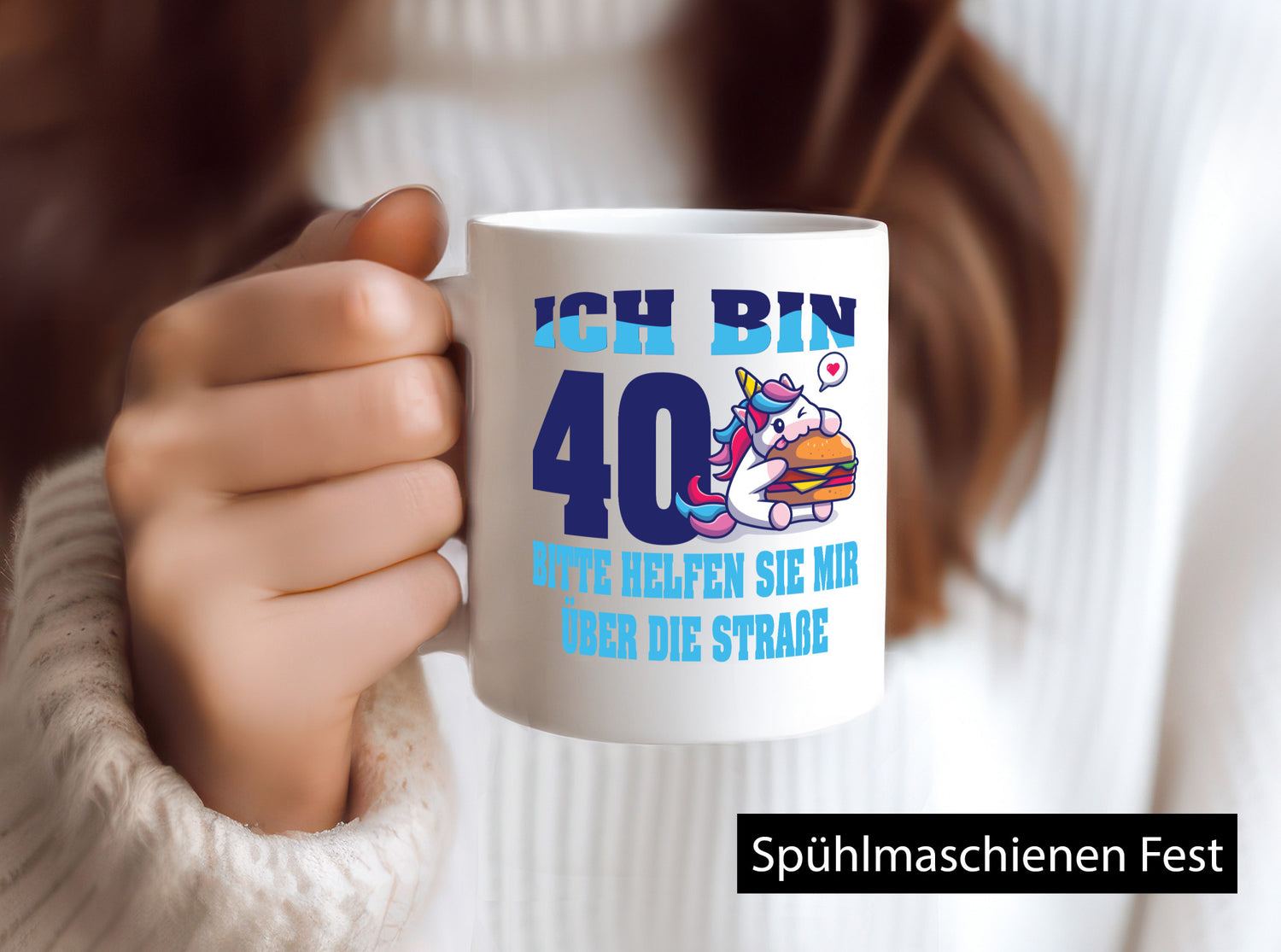Ich bin 40 bitte helfen sie mir über die Straße | Jahre Geschenk Humor
