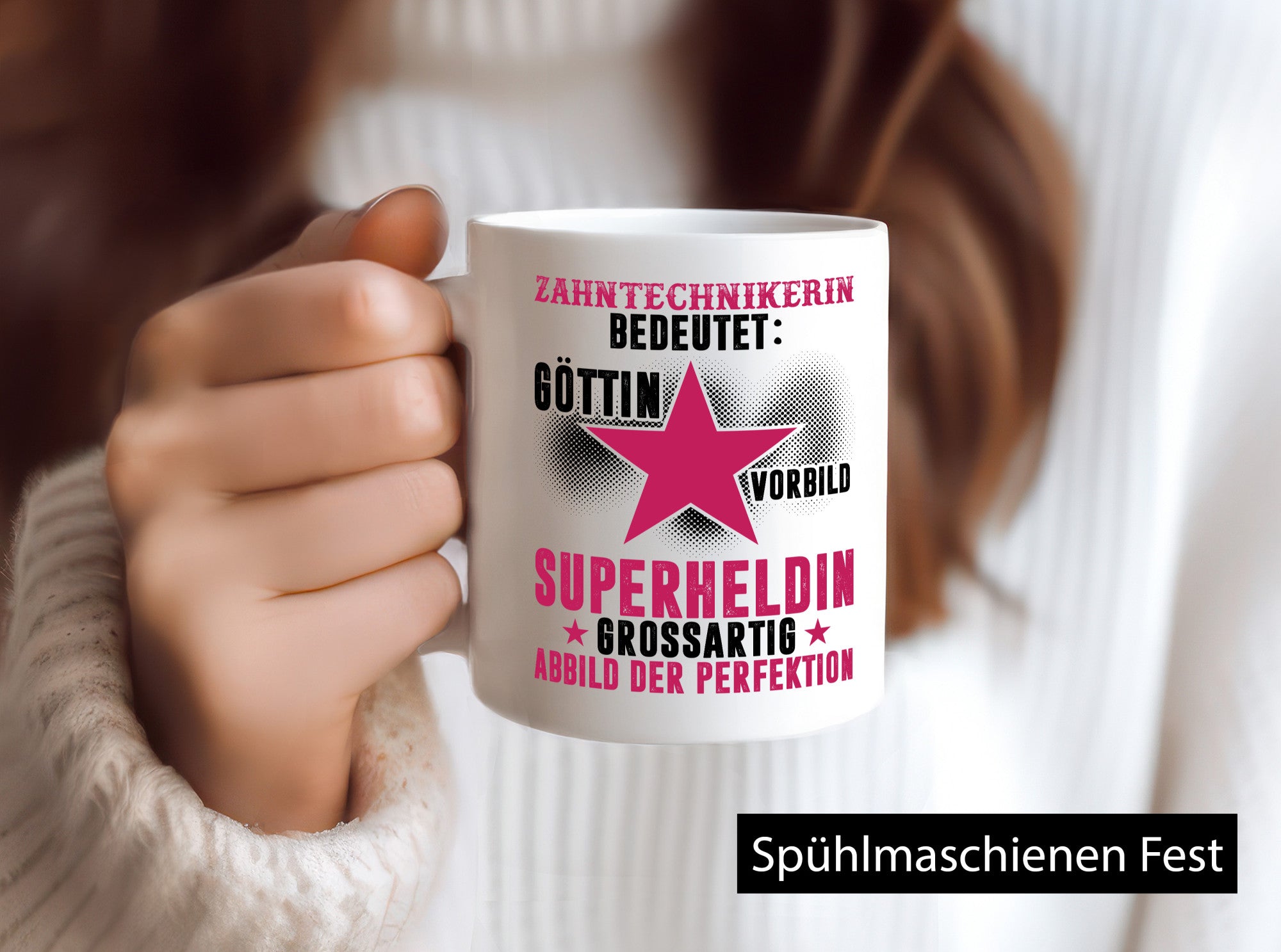Bedeutung von Zahntechnikerin | Zahnmedizin Humor Geschenkidee Tasse