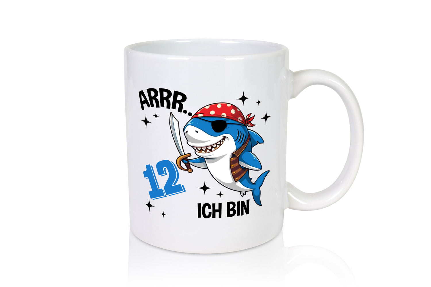 12. Geburtstag | 12 Jahre Arr Pirat Hai Piraten Geschenk Geschenkidee lustiger