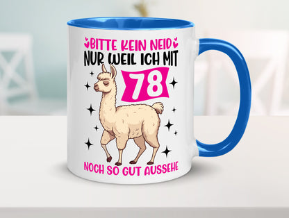 78. Geburtstag | 78 Jahre Lama gut aussehen Geschenk Geschenkidee lustiger