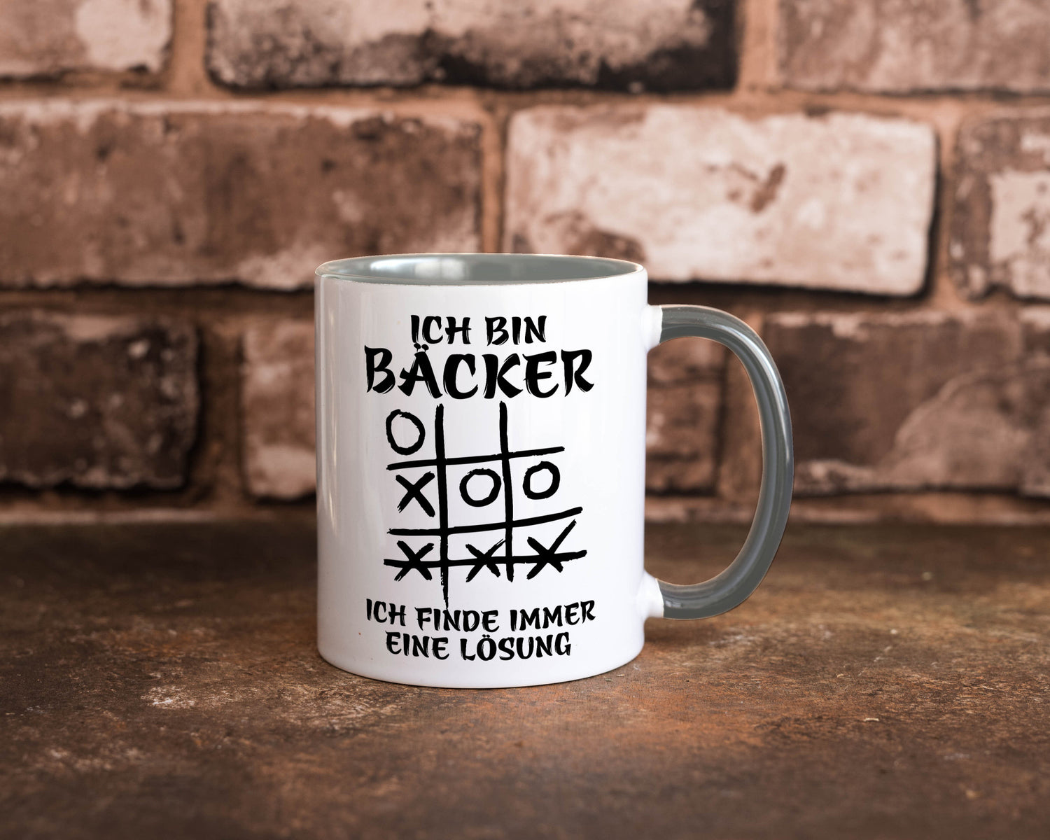 Ich bin Bäcker finde immer eine Lösung | Meister lustig Humor Geschenkidee