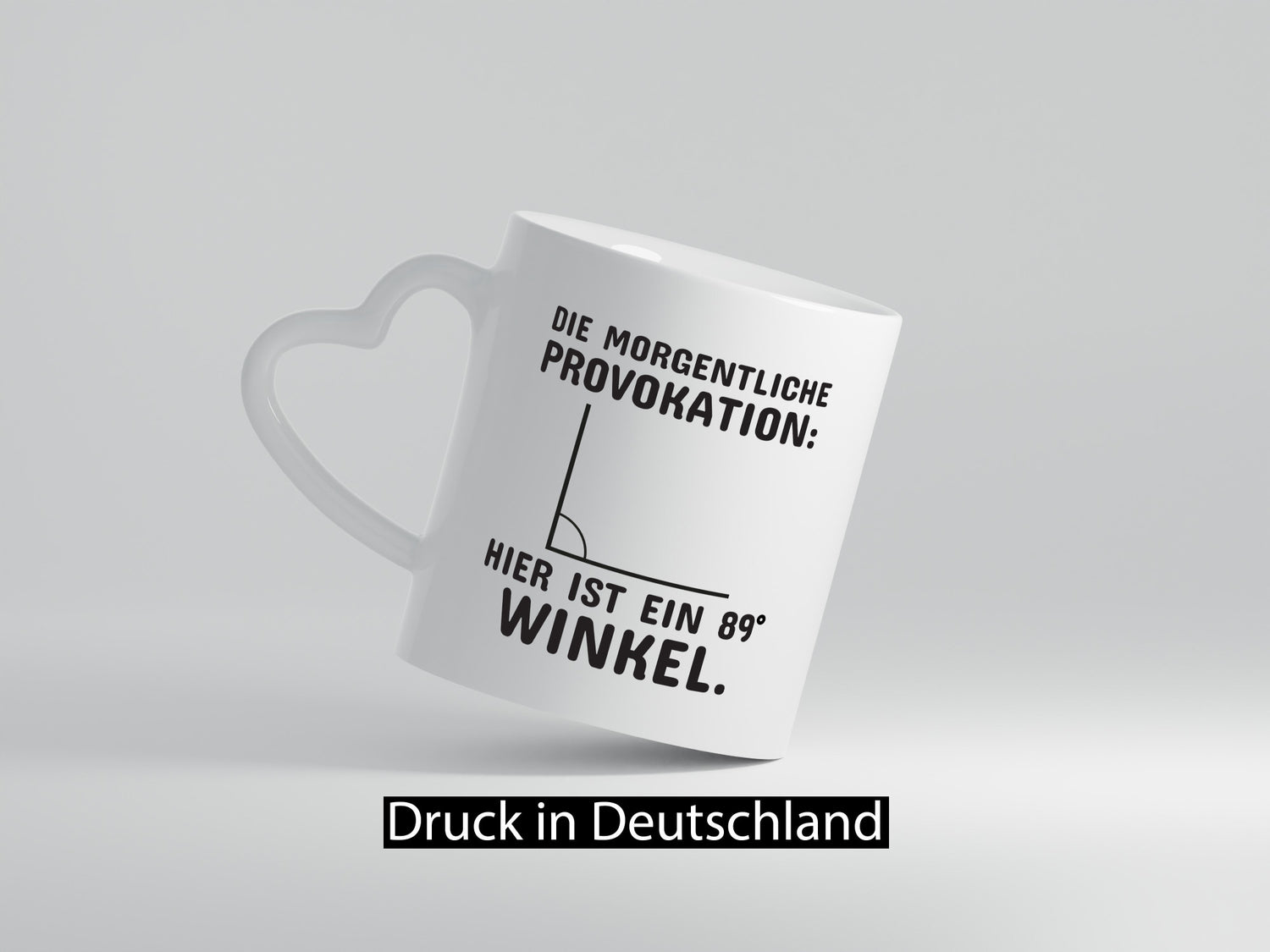Morgentliche Provokation | Morgenmuffel Tasse Humor lustiger Spruch Geschenk