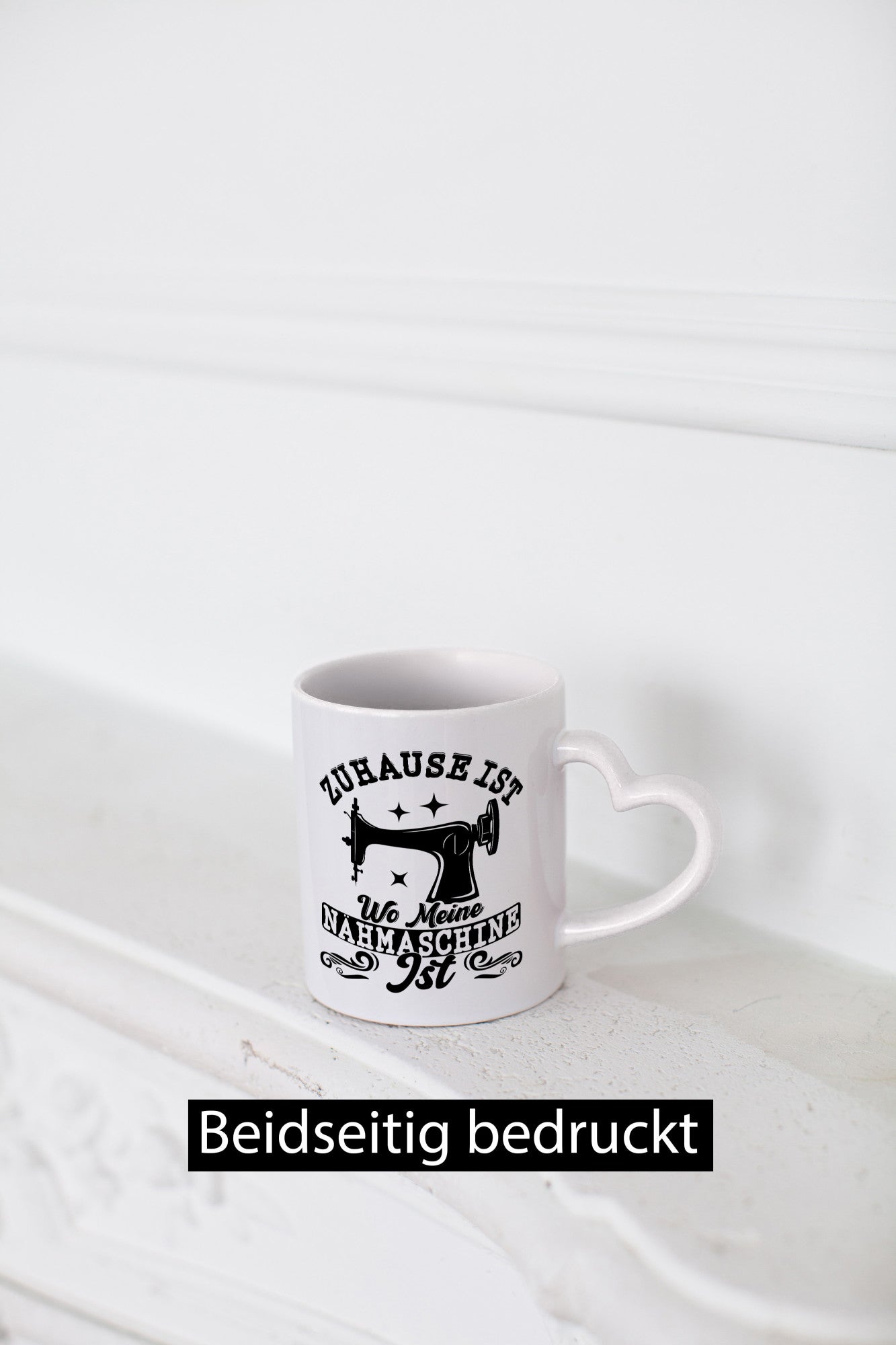 Zuhause ist wo meine nähmaschiene | Nähen Geschenk Humor Geschenkidee lustiger