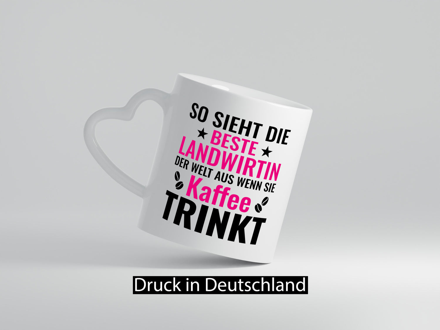 Kaffee trinkt: Landwirtin| Bäuerin | Landwirtschaft lustig Humor Geschenkidee