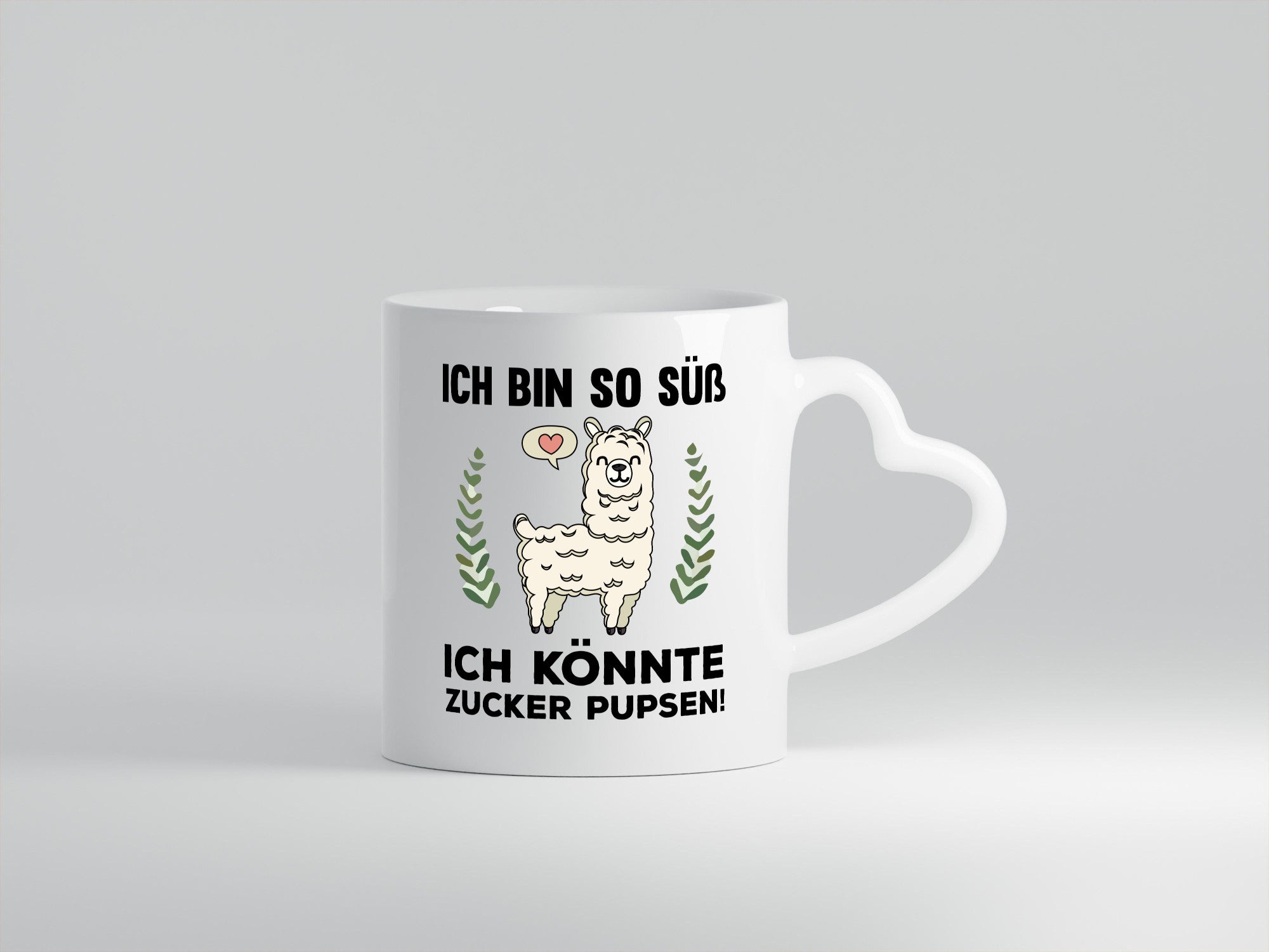 Ich bin so süß | niedlich Lama Zucker pupsen Humor Geschenkidee Tasse