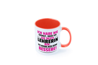 Die Beste Lehrerin | Schule Beruf Schüler Geschenk Arbeit Kollegen Büro