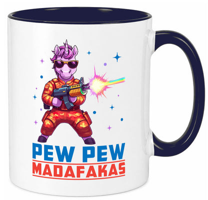 Pew Madafakas vl5 lustiger Spruch Geschenk Humor Geschenkidee Tasse