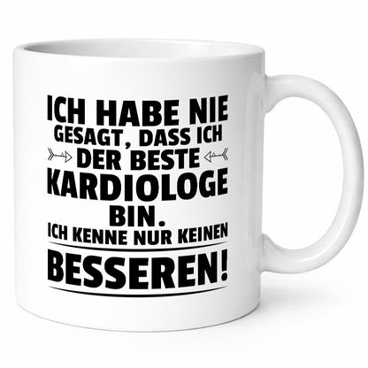 Der Beste Kardiologe | Kardiologie Geschenkidee Humor Tasse