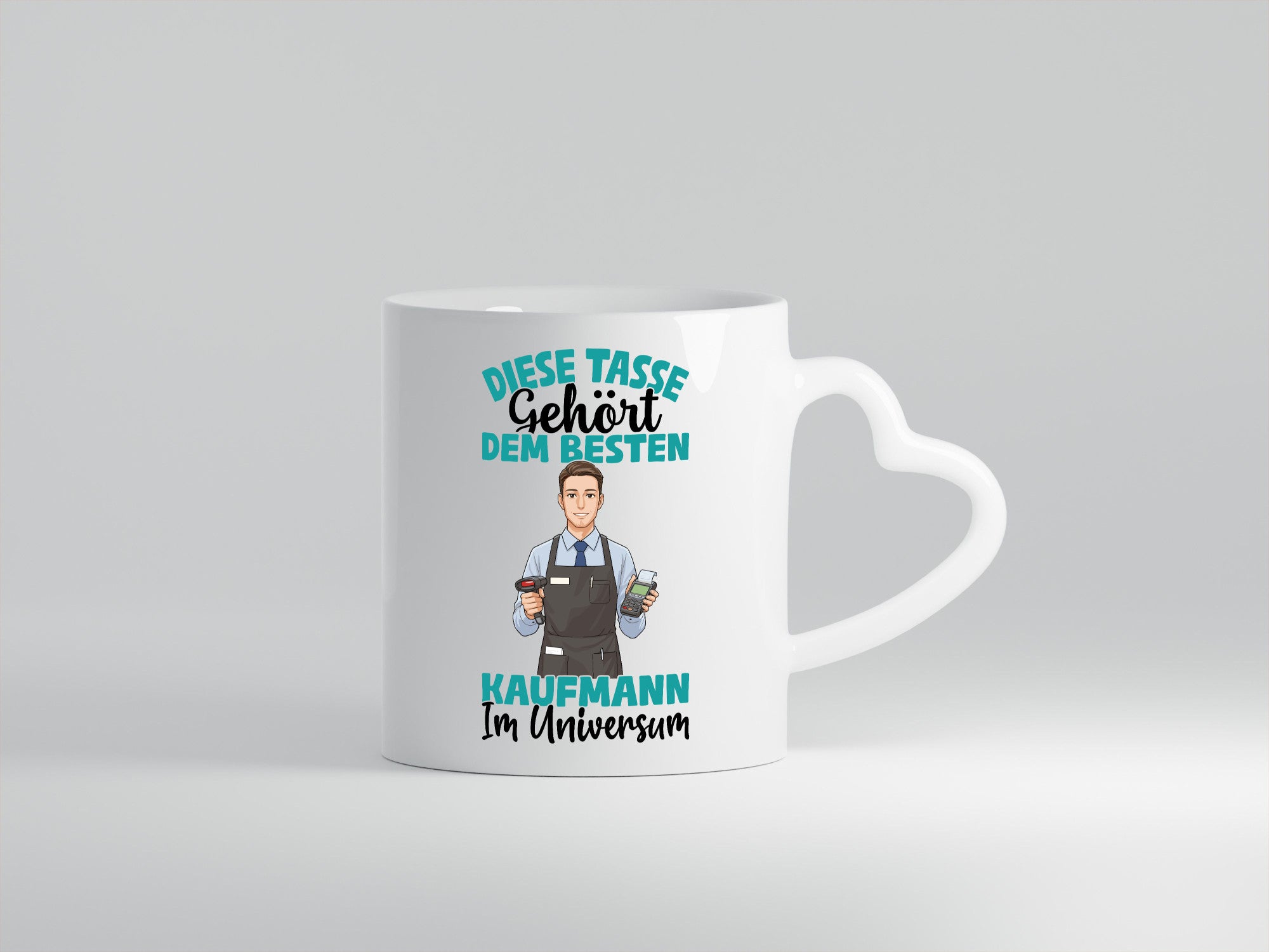 Im Universum: Kaufmann Kaufmänner Geschenkidee Humor Tasse