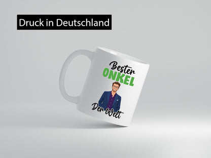 Bester Onkel | Neffe Bruder Familie Humor Geschenkidee Tasse