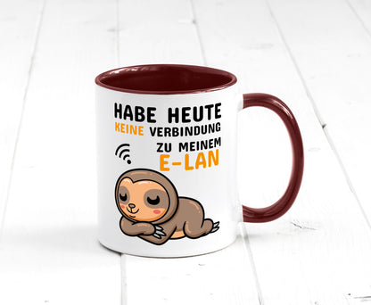 Keine Verbindung lustig Humor Geschenkidee Geschenk Tasse