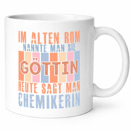 Heute sagt man: Chemikerin | Chemie Labor lustig Humor Geschenkidee Geschenk
