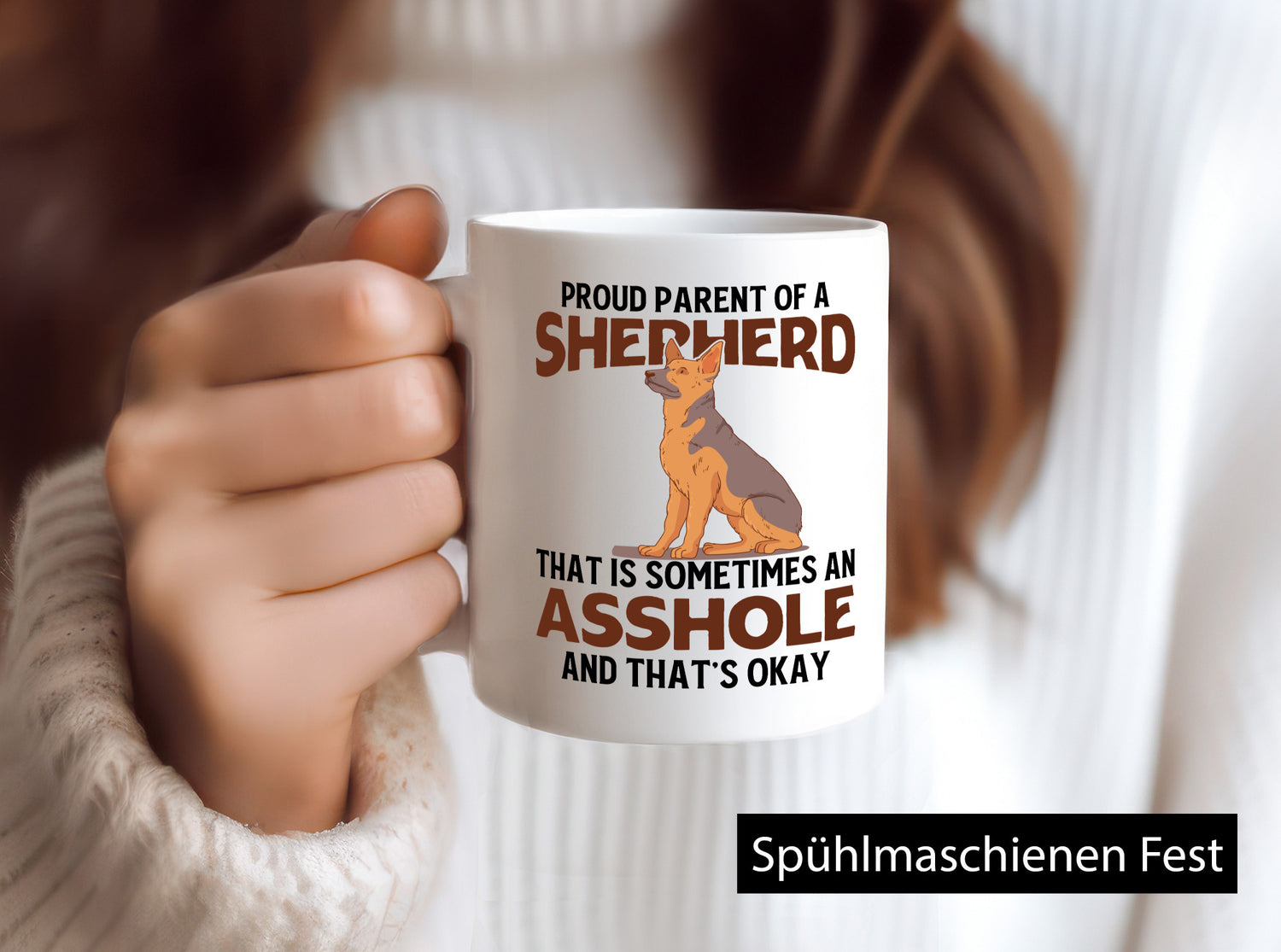 Stolze Eltern eines Sheoherd | Hunde Hund Hundeliebhaber Humor Tierliebhaber
