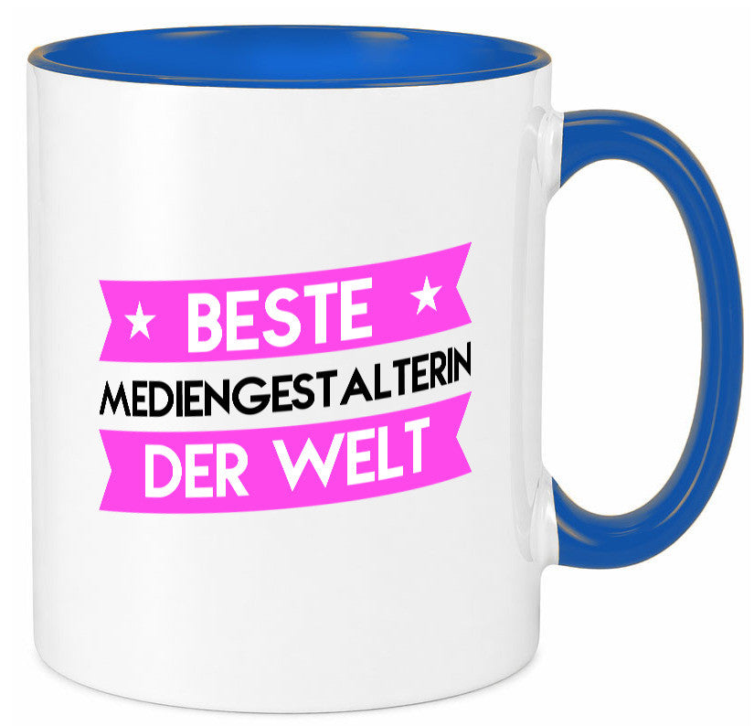 Beste Mediengestalterin | Medien lustiger Spruch Geschenk Humor Geschenkidee