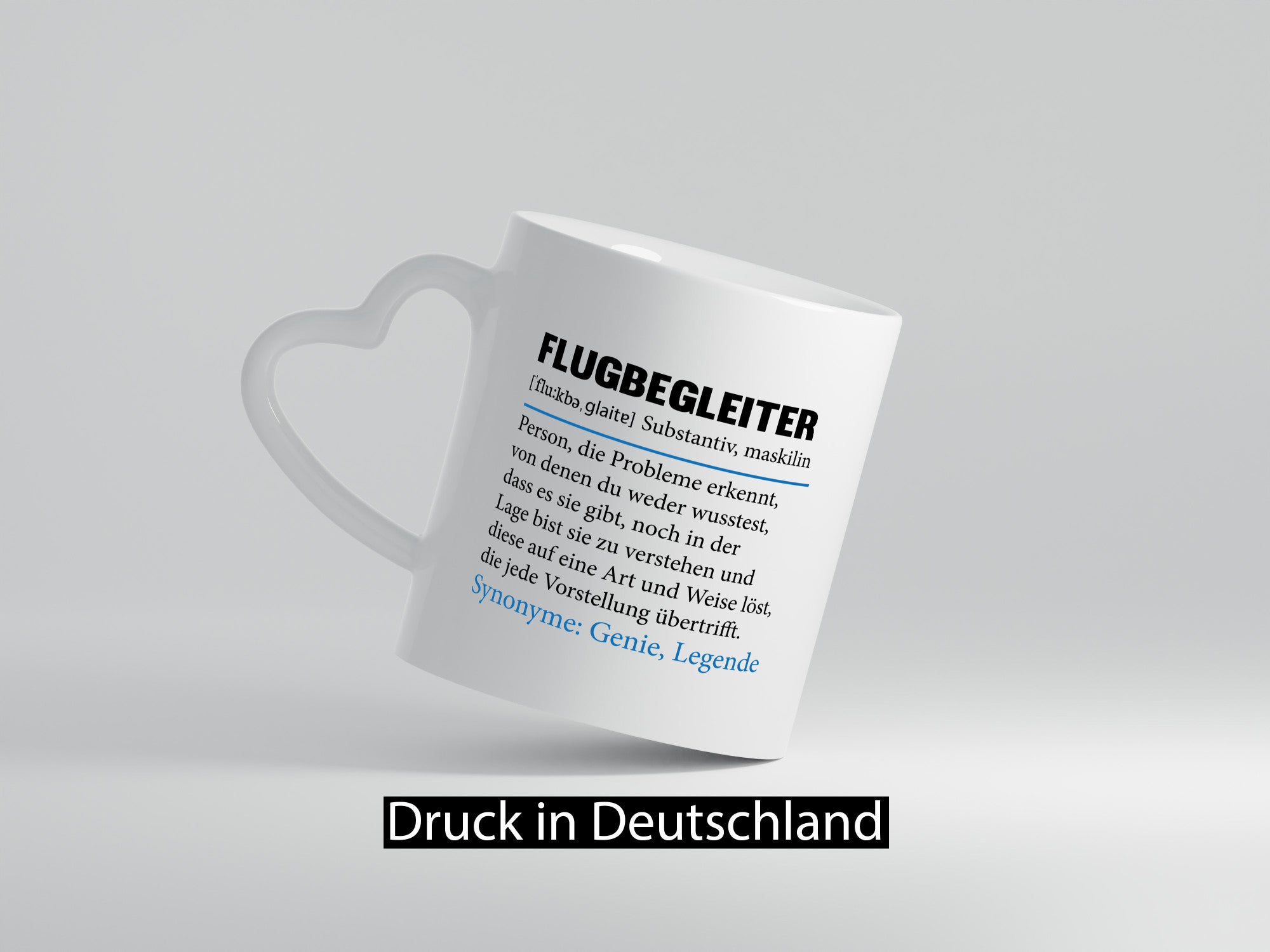 Flugbegleiter | Spruch Steward Flughafen Geschenk Humor Geschenkidee lustiger