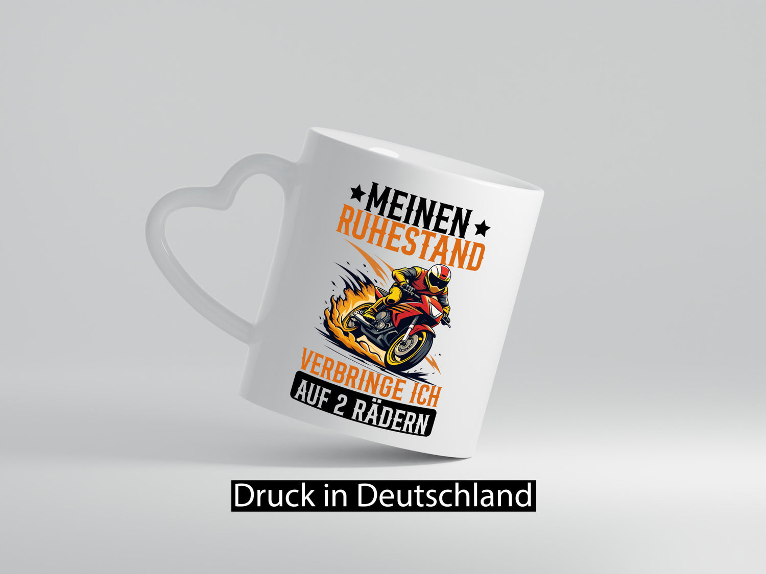 Meinen Ruhestand verbringe ich auch 2 Rädern | Rentner Geschenk Jubiläum