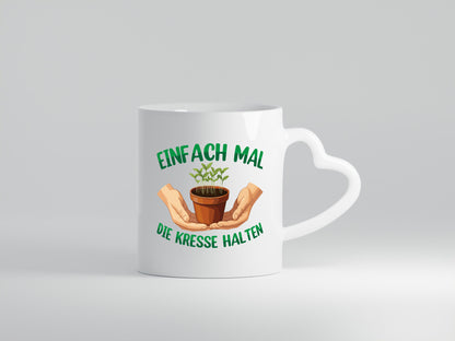 Einfach mal die Kresse halten | Garten v2 Geschenk Humor Geschenkidee lustiger