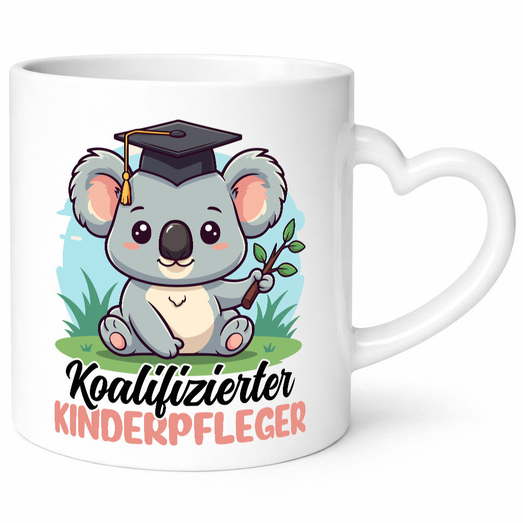 Koalifizierter Kinderpfleger | Pfleger Kinder Geschenkidee Humor Tasse