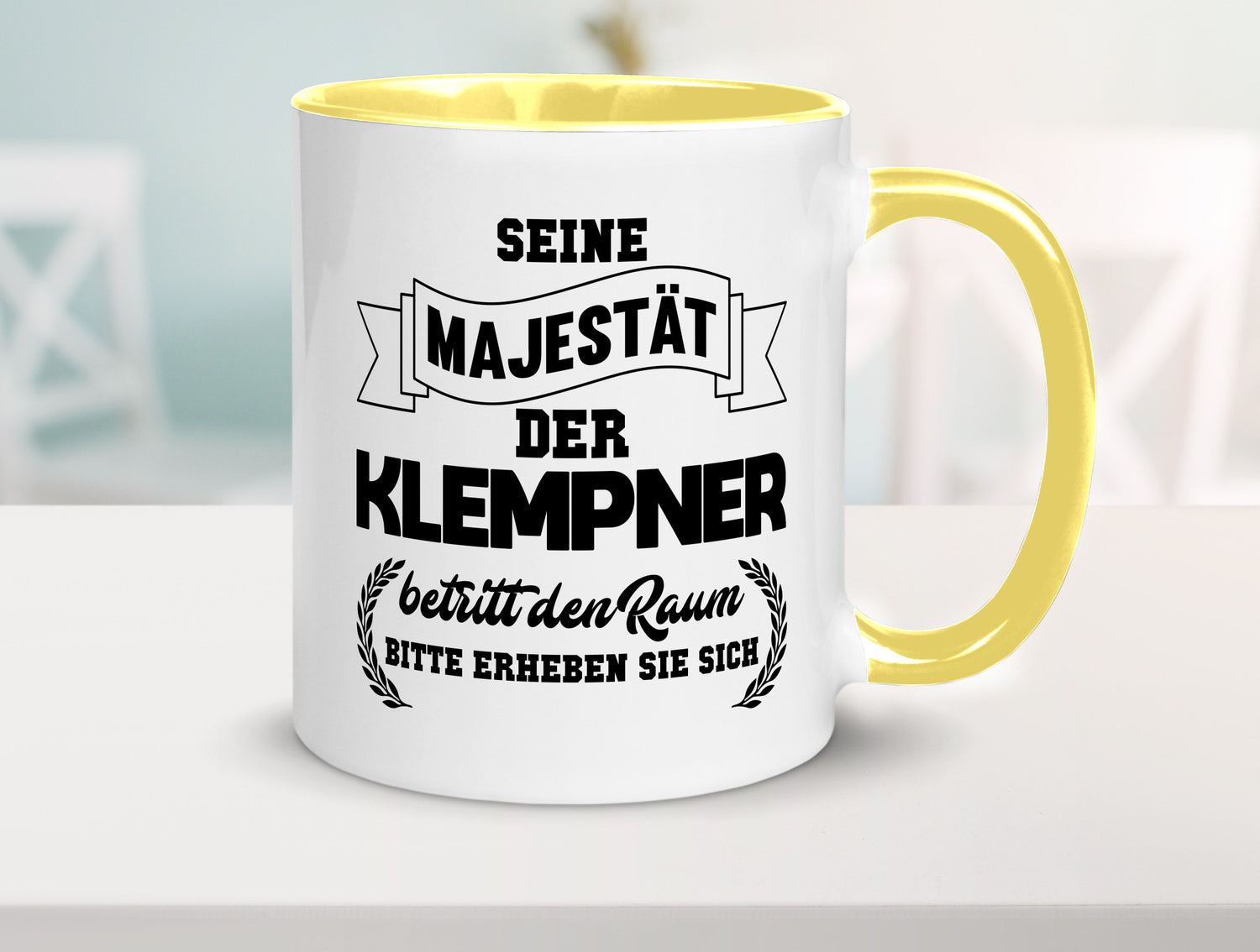 Der Klempner betritt den raum | Geschenk Humor Geschenkidee lustiger Spruch