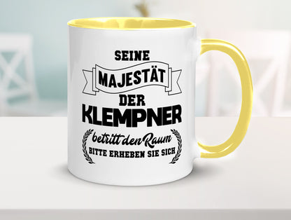 Der Klempner betritt den raum | Geschenk Humor Geschenkidee lustiger Spruch
