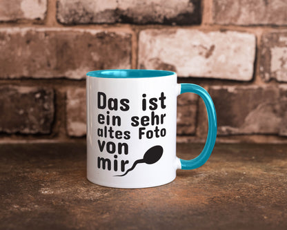 Sehr altes Foto von mir | lustige Tasse Männer Humor Geschenk Geschenkidee