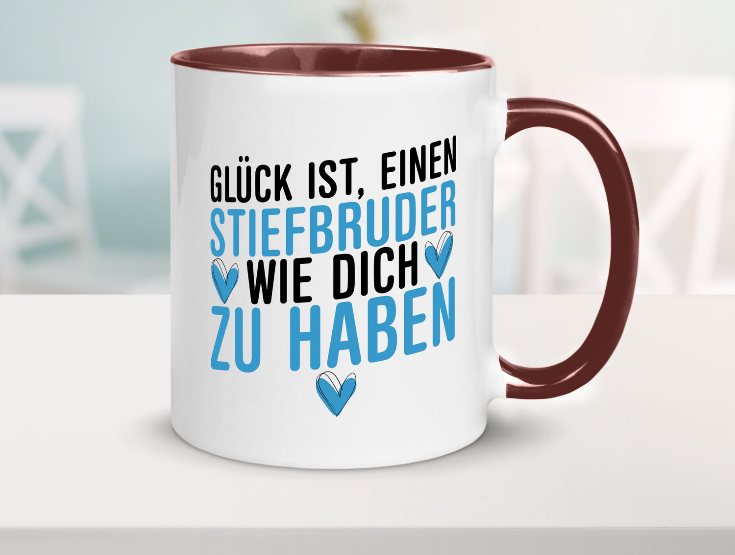 Stiefbruder wie dich | Glück lieber Bruder Geburtstag Geschenkidee Humor Tasse
