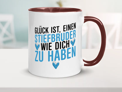 Stiefbruder wie dich | Glück lieber Bruder Geburtstag Geschenkidee Humor Tasse