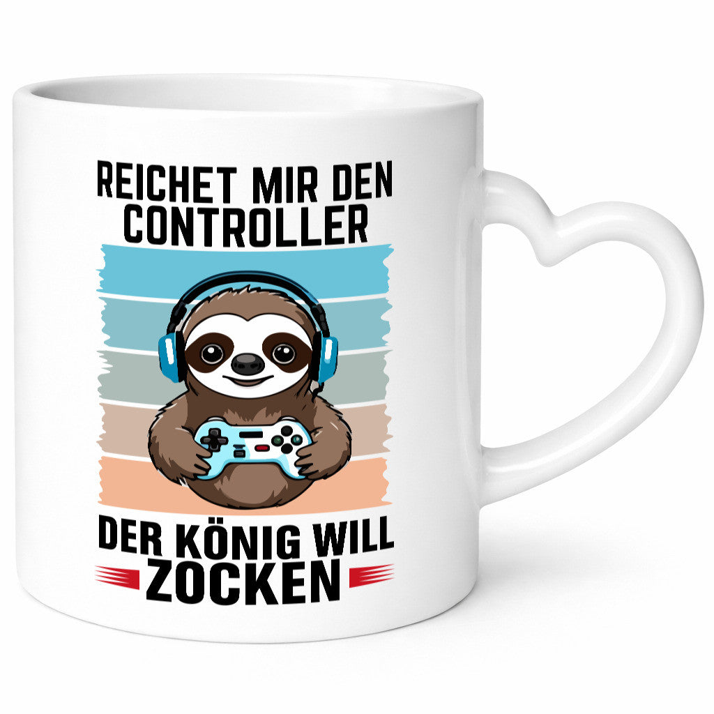 Reichet mir den Controller der könig will Zocken | Gamer v2 Geschenk Humor