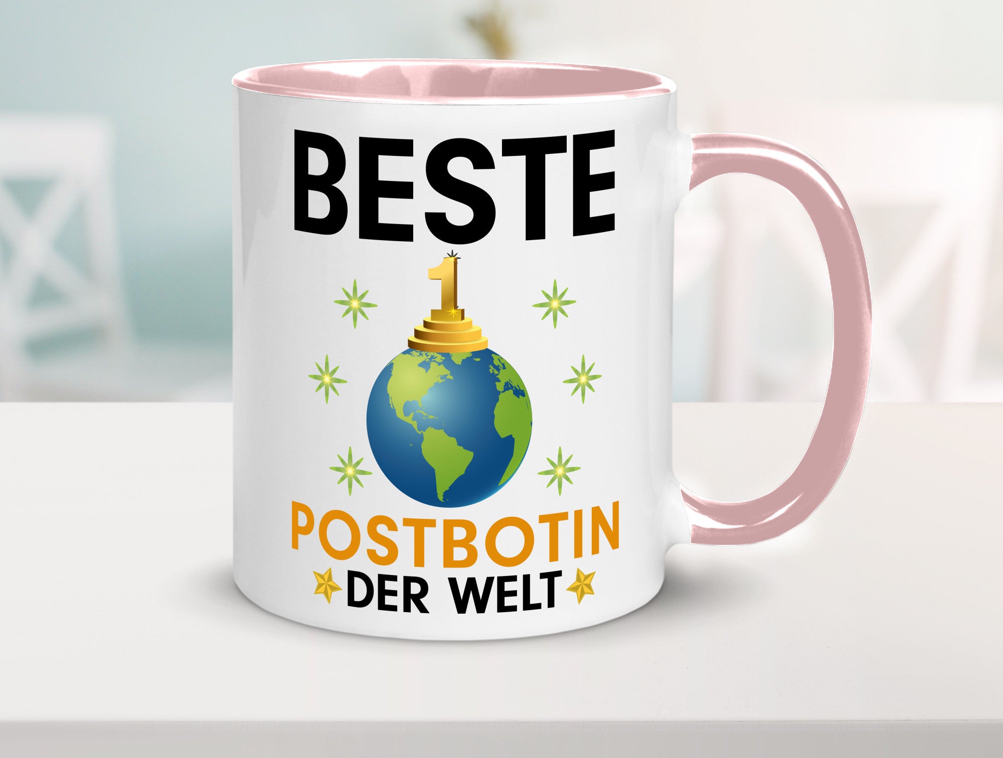 Welt Beste Postbotin | Beruf Post Briefträger Humor Arbeit Kollegen Büro
