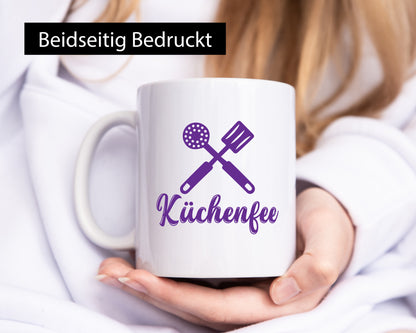 Küchenfee | Mama kocht am besten Muttertag Geschenkidee Familie Humor Tasse