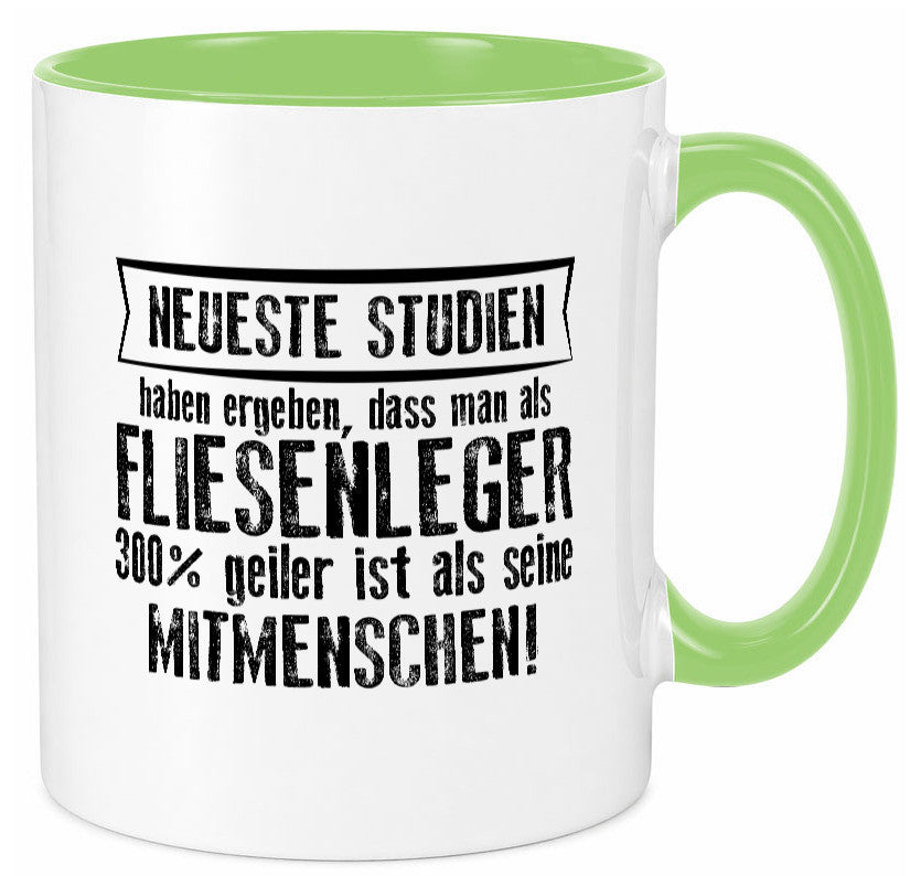 Neuste Studien: Fliesenleger | Fliesenlegen Bau lustig Humor Geschenkidee