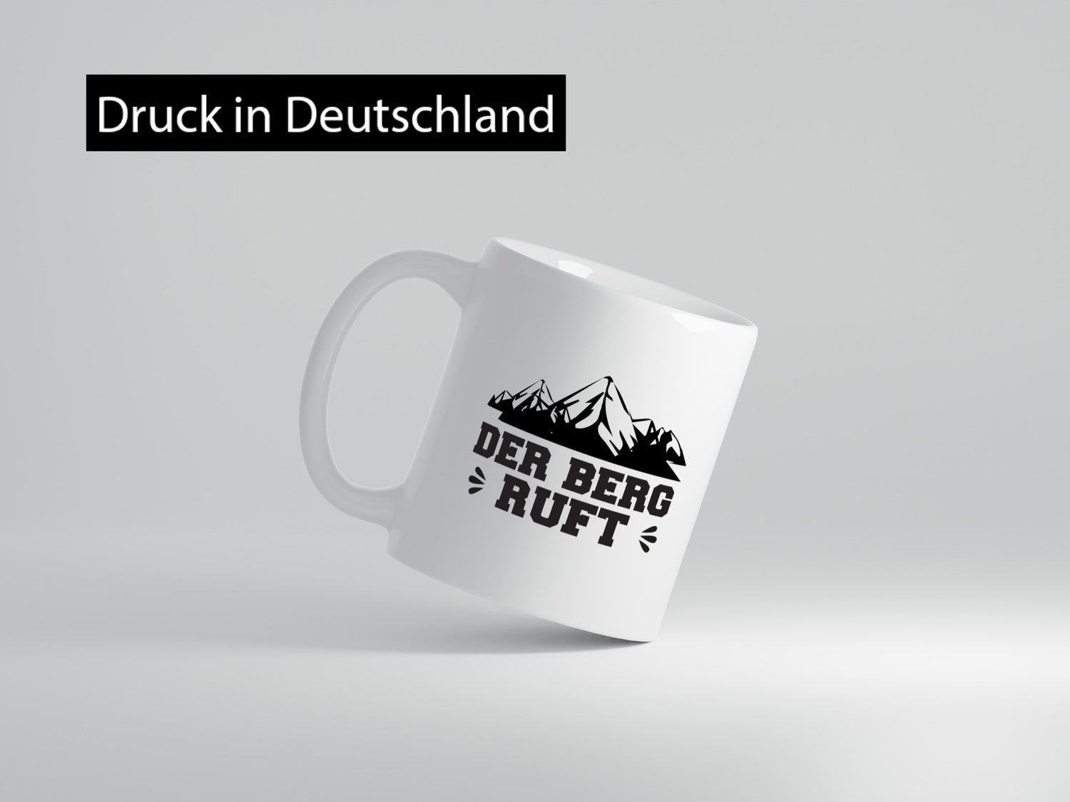 Der Berg ruft | Alpen Tasse Wanderer Bergsteiger Humor Geschenkidee