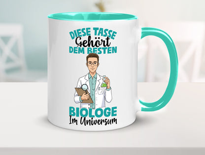 Im Universum: Biologe | Biologie Naturforscher Humor Geschenkidee Tasse
