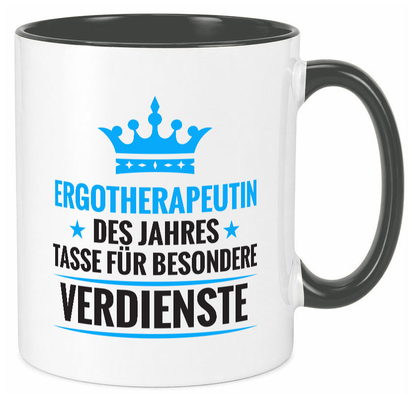 Besonderer Verdienst: Ergotherapeutin | Ergotherapie lustig Humor Geschenkidee