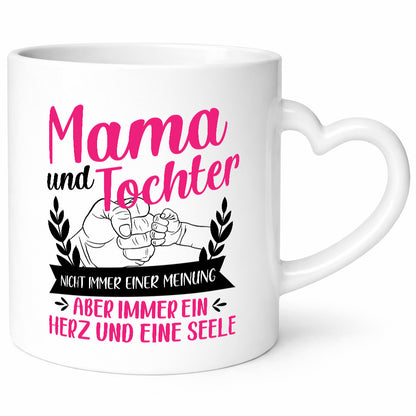 Nicht immer einer Meinung | Mutter Mama Muttertag lustiger Spruch Geschenk