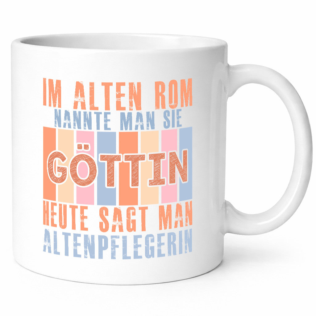 Heute sagt man: Altenpflegerin | Pflegepersonal Pflege Geschenk Humor