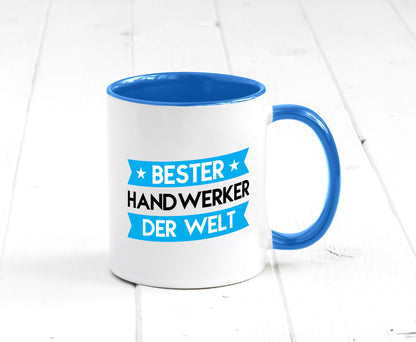 Bester Handwerker |Handwerk lustig Humor Geschenkidee Geschenk Tasse