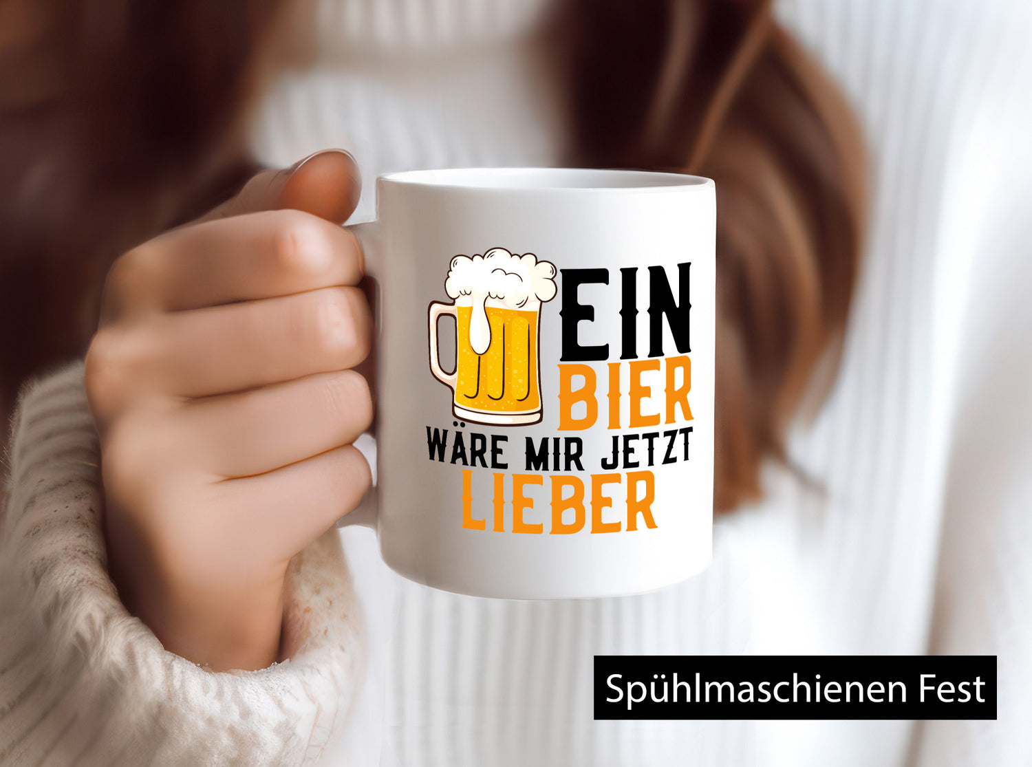 Ein Bier wäre mir jetzt lieber | Kollegen lustiger Spruch Geschenk Arbeit Büro