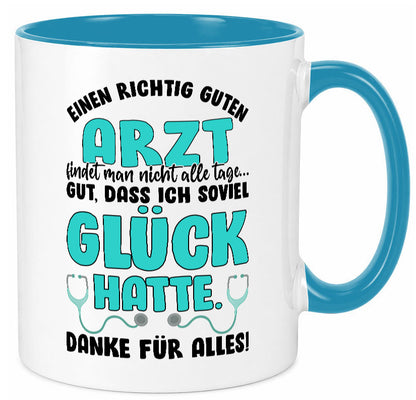 Richtig guter Arzt | Dankeschön Tasse Ärzte Spruch vl9 Humor Geschenkidee