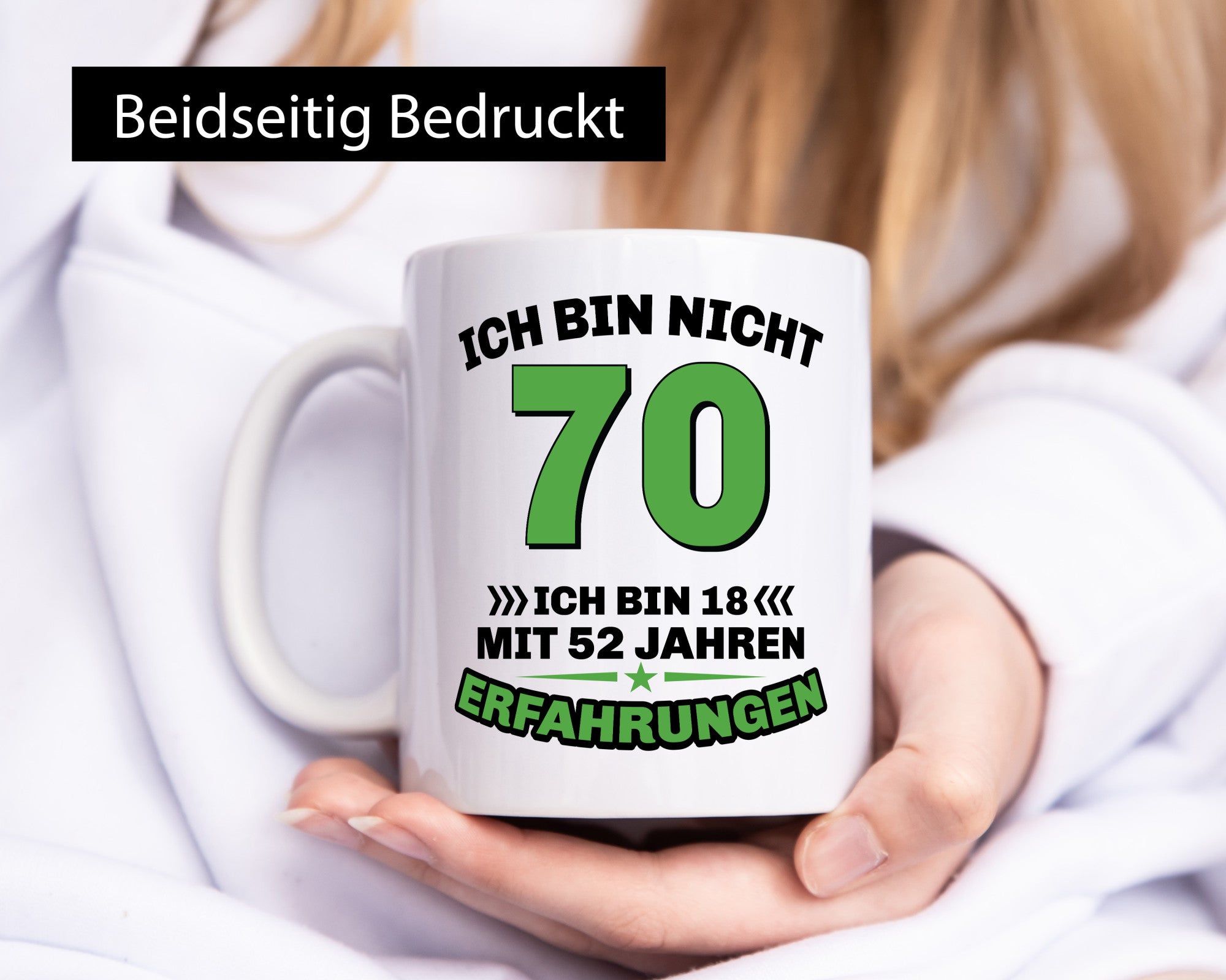 Ich bin nicht 70 | 18 mit 52 Jahre Erfahrung Rentner Humor Ruhestand Jubiläum