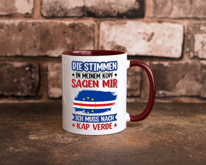 Kap Verde | Urlaub Stimmen in meinem Kopf Traumland lustig Humor Geschenkidee