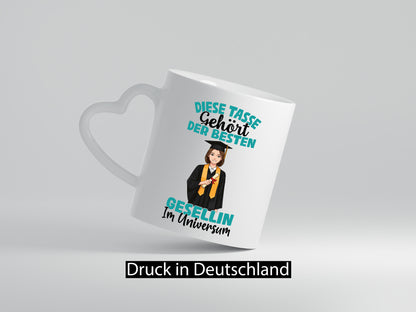Im Universum: Gesellin | Handwerkerinnen lustiger Spruch Geschenk Humor