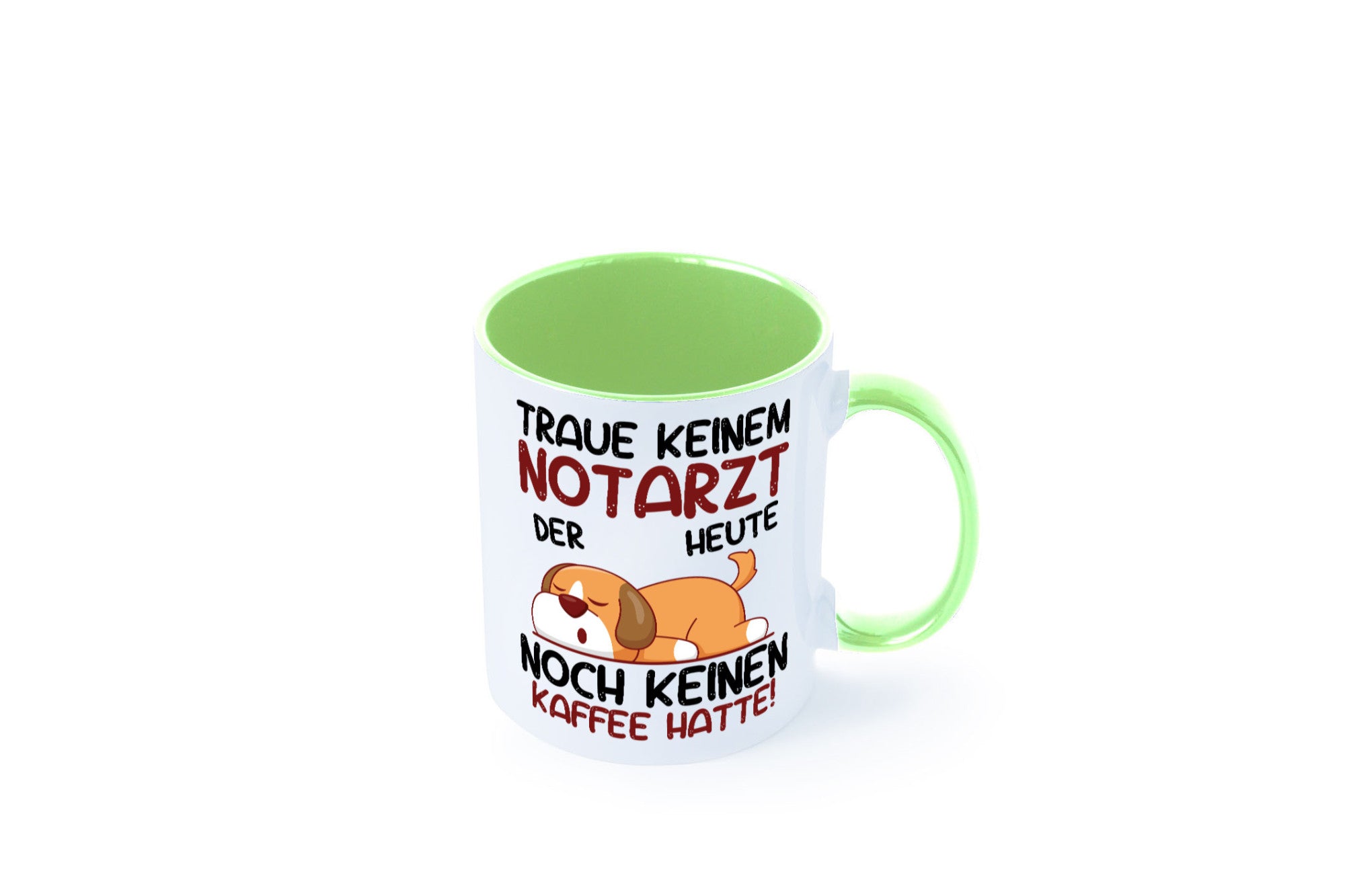 Traue keinem Notarzt | Arzt Geschenk Humor Geschenkidee lustiger Spruch Tasse