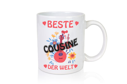 Beste Cousine der Welt | Blumen Cousinen lustig Humor Geschenkidee Geschenk