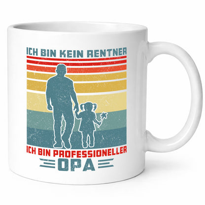 Kein Rentner bin Profesioneller Opa | Groß vater lustig Familie Geschenkidee